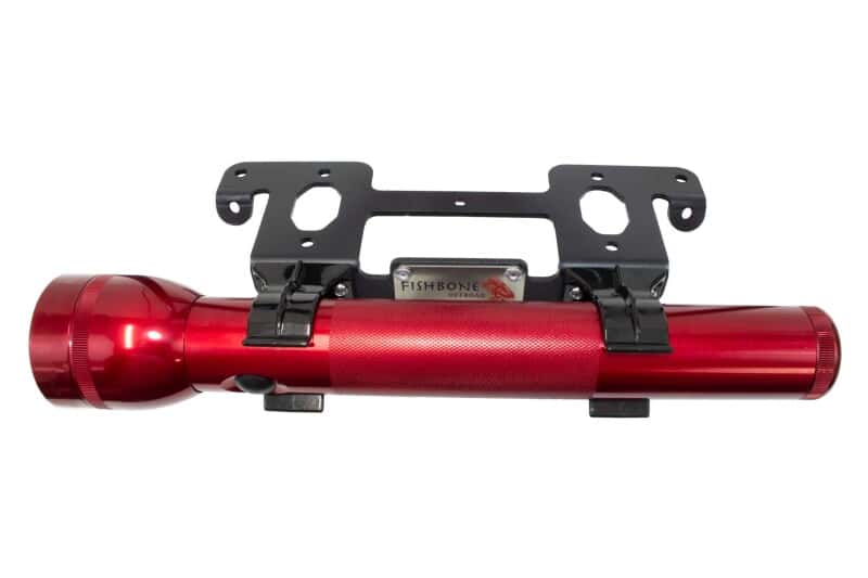 Fishbone Offroad — Fishbone Offroad 2018+ Jeep Wrangler JL Roll Bar Flashlight Mount Front - view 4