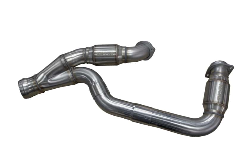 Kooks Headers — Kooks 2019+ GM 1500 Series Truck 6.2L 3in x OEM Outlet Catted SS Y Pipe Kooks HDR Req
3in. x OEM Y-Pipe
3" x OEM Y-Pipe - view 5