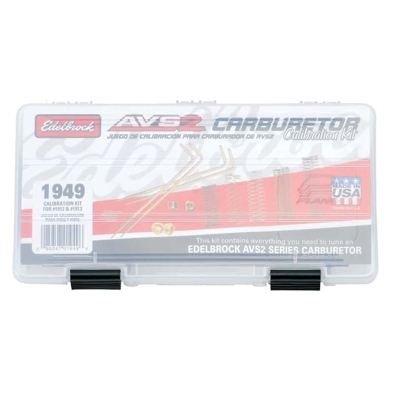 Edelbrock — Edelbrock Calibration Kit for 1912 / 1913
CARB COMPONENTS - view 1