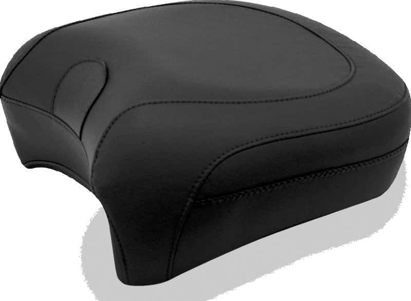Mustang Motorcycle — Mustang 83-21 Harley Electra Glide, Rd King Police Standard Touring Passenger Seat - Black - view 2