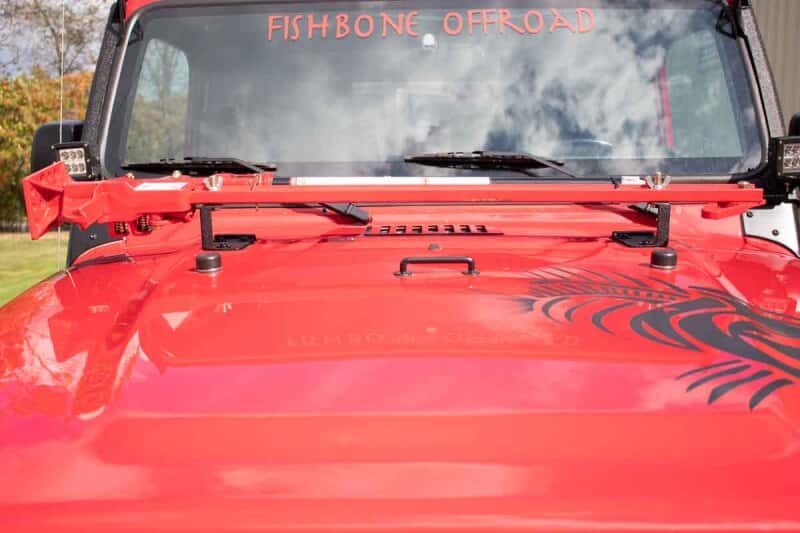 Fishbone Offroad — Fishbone Offroad 97-06 Jeep Wrangler TJ Hi- Lift Jack Mount - view 9