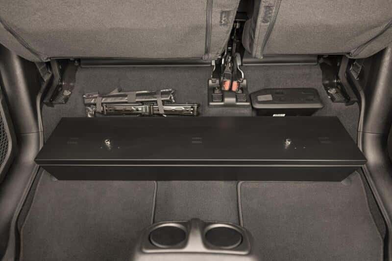Tuffy Products — Tuffy 2019+ Jeep Gladiator Underseat Lockbox W/ Keyed Lock
Lockbox - view 4