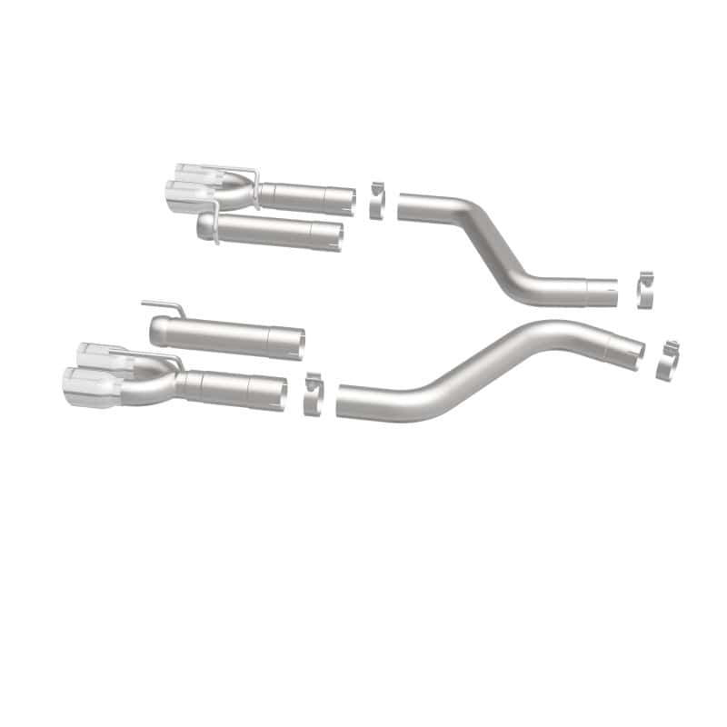 Magnaflow — MagnaFlow Axle-Back, SS, 3in, Quad Split Rear 3.5 Tips 2015 Dodge Challenger incl SRT Hellcat
Axle-Back - view 9