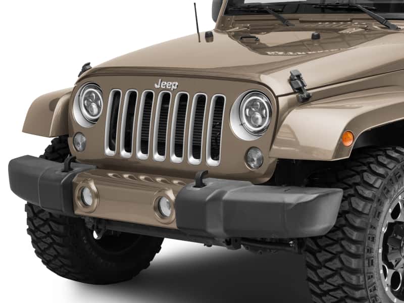 Raxiom — Raxiom 97-18 Jeep Wrangler TJ/JK Axial 7-Inch LED Headlights w/RGB Halo- Blk Hsng (Clear Lens)
Headlights - view 12