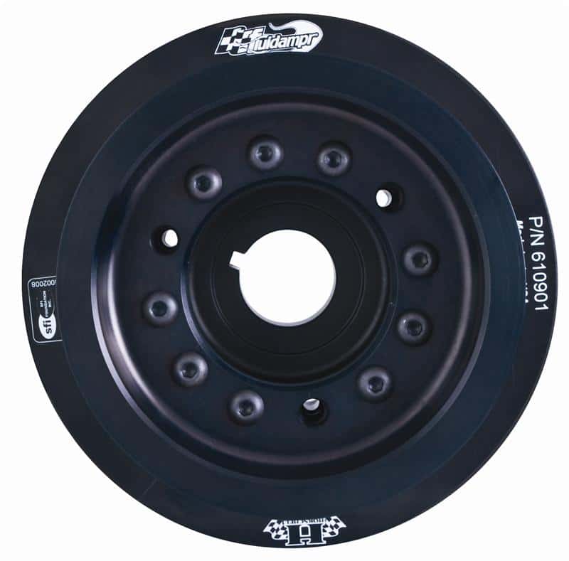 Fluidampr — Fluidampr Nissan RB26DET Phase-1 BNR32 GT-R Steel Internally Balanced Damper
Harmonic Balancer - view 3