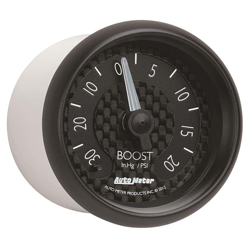 AutoMeter — Autometer GT Series 52mm Mechanical 30 In Hg/20 psi Vacuum/Boost Gauge
2-1/16" BOOST-VAC, 3 - view 5