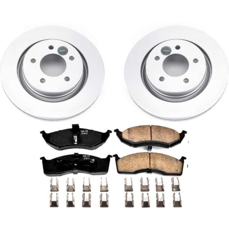 PowerStop — Power Stop 00-04 Chrysler Concorde Front Z17 Evolution Geomet Coated Brake Kit - view 1