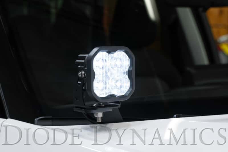 Diode Dynamics — Diode Dynamics 2021 Ford Bronco Sport Stage Series 2in LED Ditch Light Kit - Sport Yellow Combo - view 7