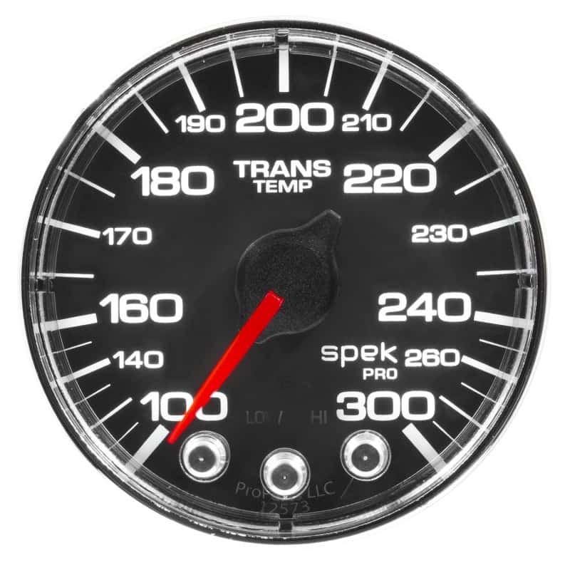 AutoMeter — Autometer Spek-Pro Gauge Water Temp 2 1/16in 300f Stepper Motor W/Peak & Warn Blk/Chrm
GA 2" WTEMP BFC SPEK - view 5