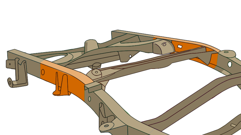 RustBuster — Rust Buster 2000-2006 Toyota Tundra Rear Over Axle Frame Section - Right - view 3