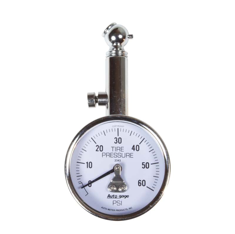 AutoMeter — Autometer 60 PSi Peak/Hold Mechanical Tire Pressure Gauge
GA TIRE PRESS 60PSI - view 4