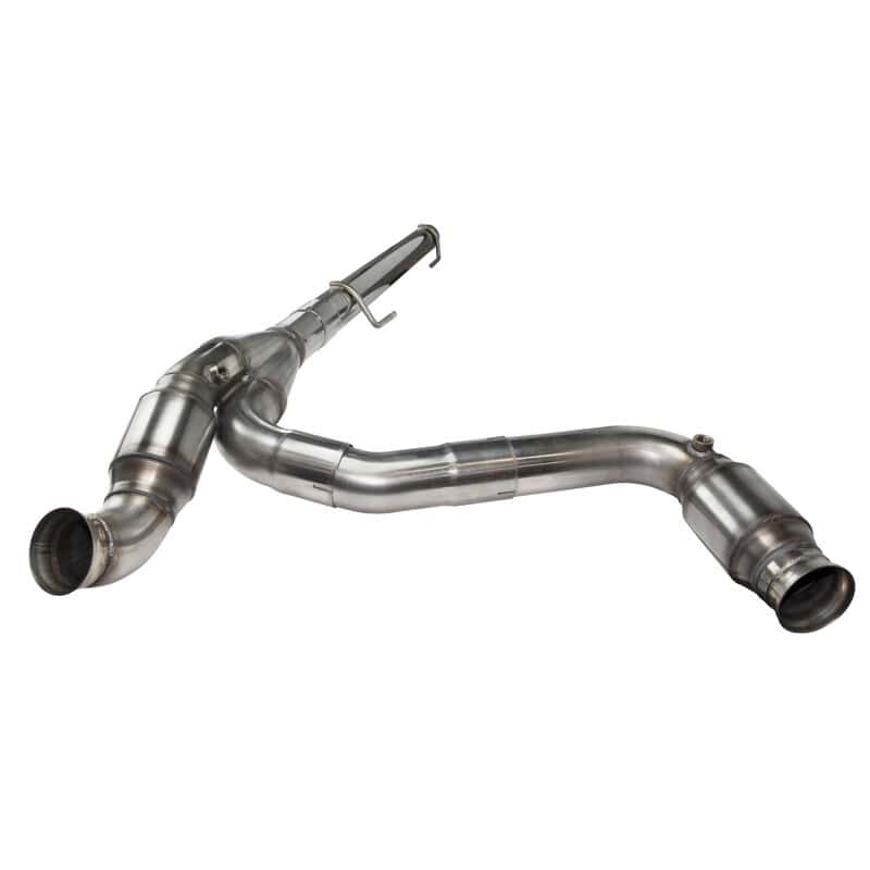 Kooks Headers — Kooks 2009+ Dodge 1500 HEMI Pick Up Truck 3in x OEM Cat SS Y Pipe Kooks Header Req
3in. x OEM Y-Pipe
3" x OEM Y-Pipe - view 4