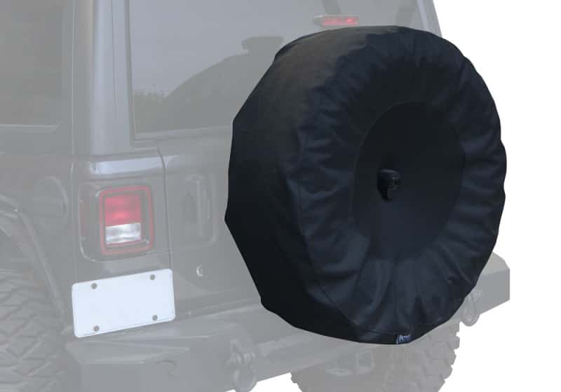 Rampage — Rampage 2018-2019 Jeep Wrangler(JL) Sport 2-Door Tire Cover w/Camera Slot 30in-32in - Black
Spare Tire Cover - view 2