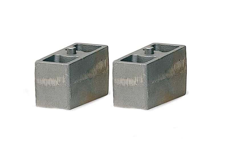 Fabtech — Fabtech 4in Front Leaf Spring Block Kit - 3in Wide w/Bump Stop
Suspension Block - view 2