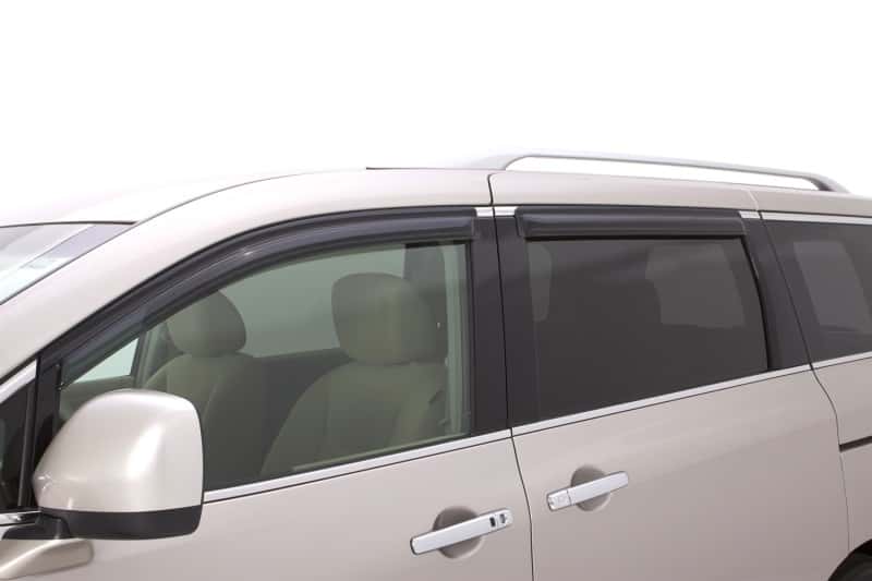 AVS — AVS 11-18 Nissan Quest Ventvisor Outside Mount Window Deflectors 4pc - Smoke
Side Window Vent
VENTVISOR 4PC - view 3