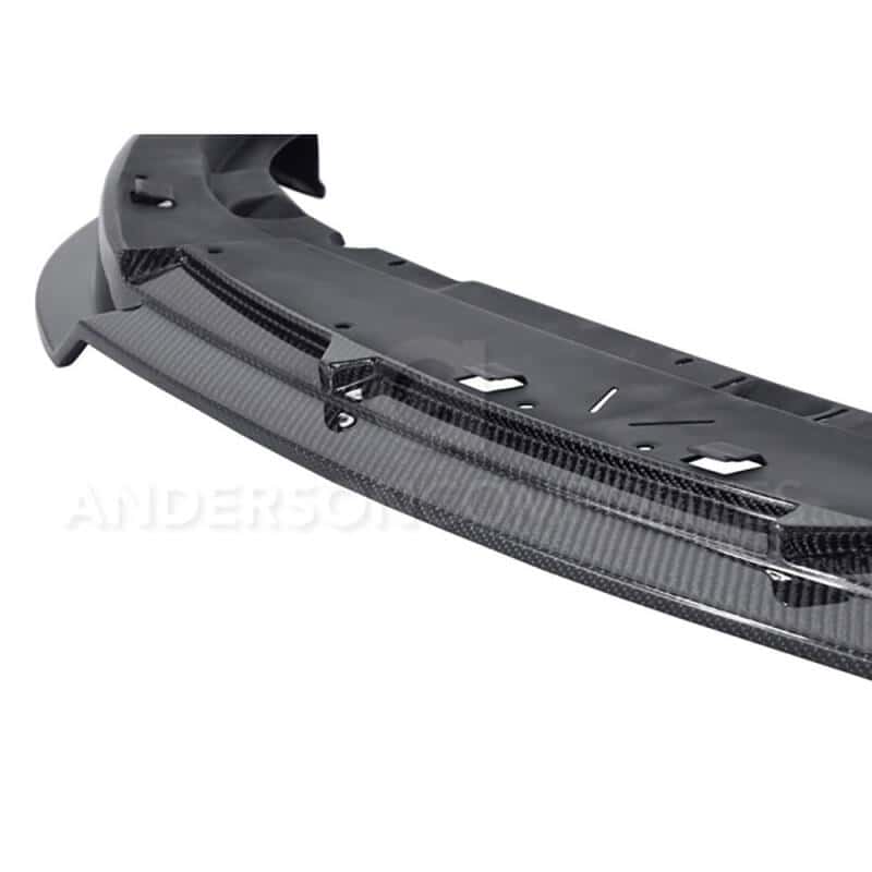 Anderson Composites — Anderson Composites 12-14 Ford Mustang/Shelby GT500 Type-GT Front Chin Splitter - view 6