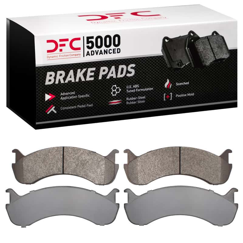 DFC — DFC 98-25 Beaver Motorcoach Monterey Rear/Front 5000 Advanced Semi Metallic Brake Pads
DFC Brake Pad Set - view 1