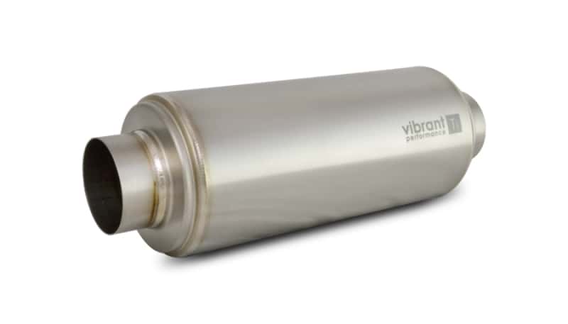 Vibrant — Vibrant Titanium Resonator 3.5in Inlet / 3.5in Outlet x 16in Long
3.5"InOutTitnRes16"L - view 2