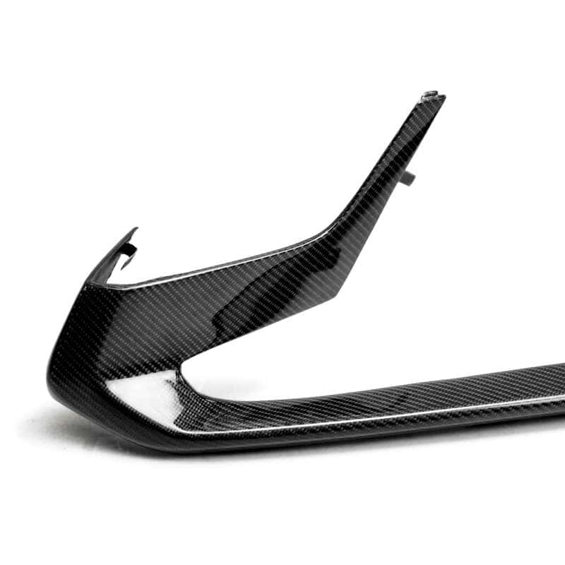 Anderson Composites — Anderson Composites 20-22 Ford Mustang Shelby GT500 Carbon Fiber Front Bumper Trim - view 3