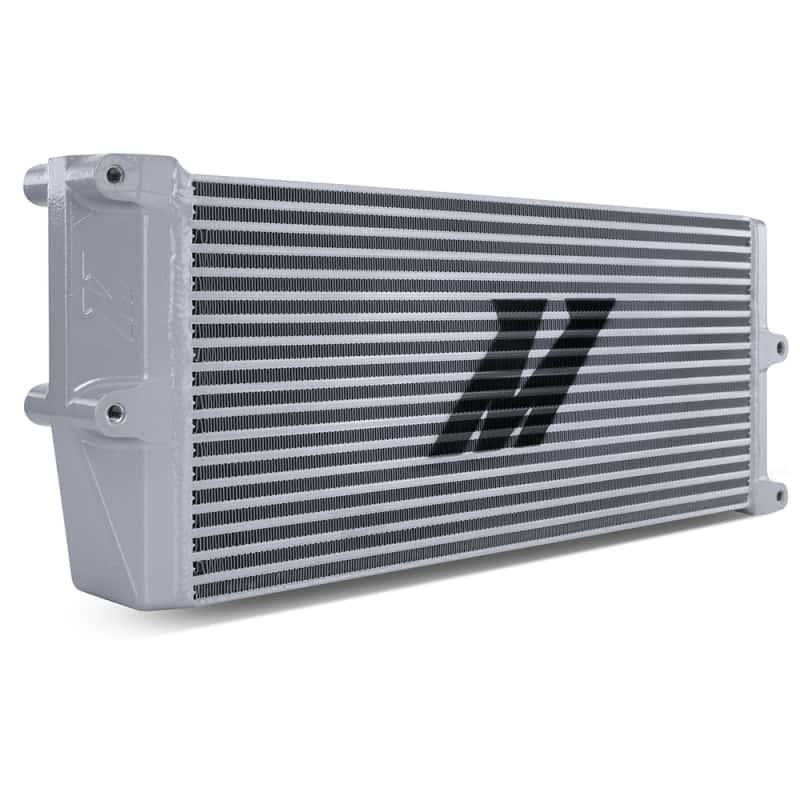 Mishimoto — Mishimoto Heavy-Duty Oil Cooler - 17in. Opposite-Side Outlets - Silver
Oiler Cooler - view 1