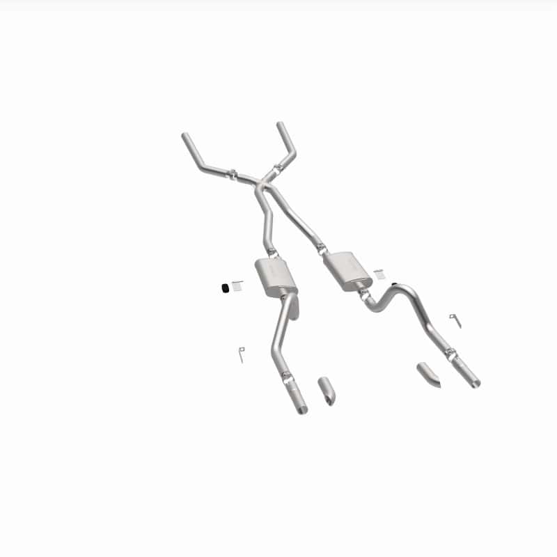 Magnaflow — MagnaFlow SYS C/B 67-70 Mustang 2.50inch w/Tru-X
Crossmember-Back
Cat-Back - view 44