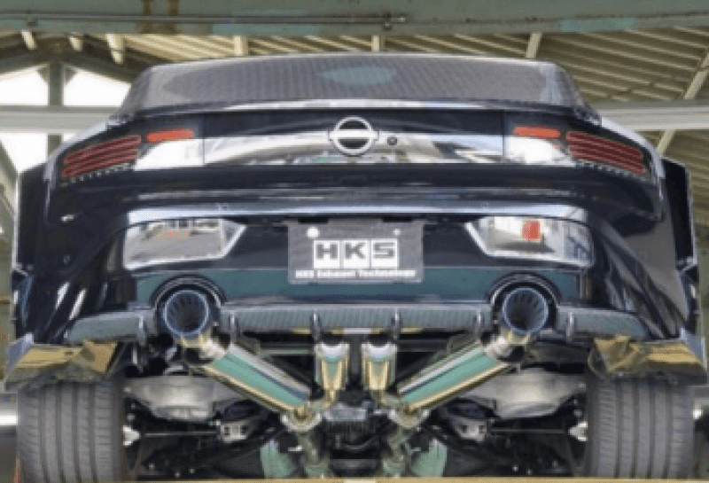 HKS — HKS SUPER TURBO MUFFLER RZ34 VR30DDTT - view 1