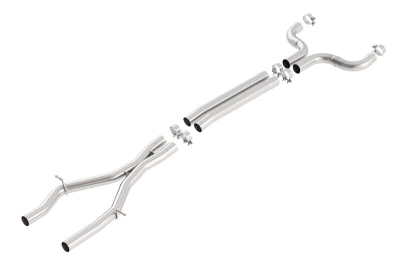 Borla — Borla 2016 Camaro SS 6.2L V8 X-Pipe w/ Mid Pipes
X-Pipe - view 3