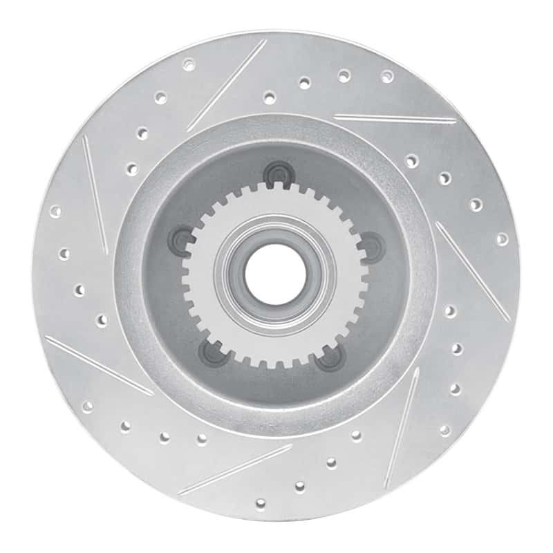 R1 Concepts — R1 1991-1996 Buick Roadmaster Front Right Drilled & Slotted Silver Brake Rotor
R1 Brake Rotor Drill - view 5