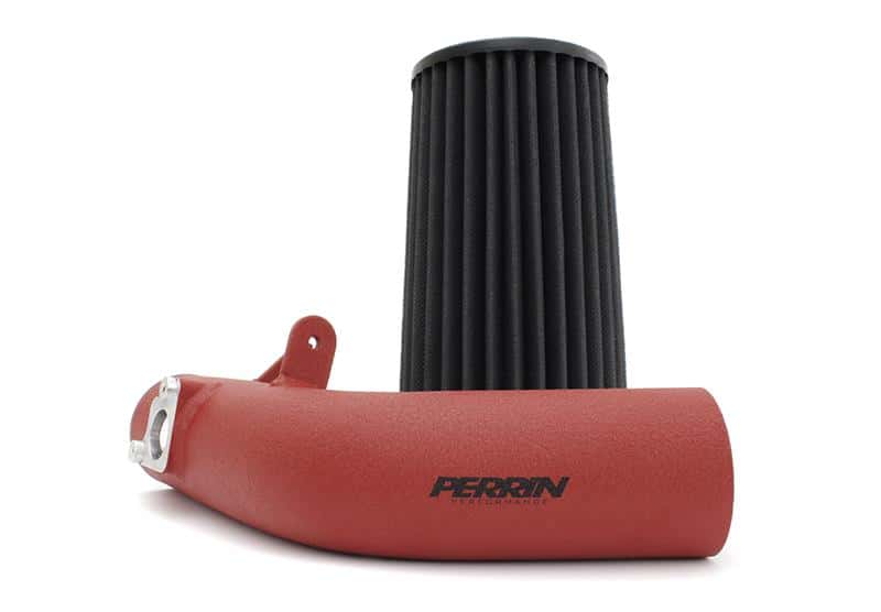 Perrin Performance — PERRIN 08-14 Subaru WRX / 08-15 STI Cold-Air Intake - Red - view 12