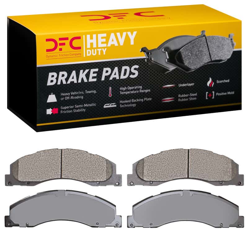 DFC — DFC 08-25 Ford E-250 Front Heavy Duty Pads - Semi Metallic
DFC Brake Pad Set - view 1
