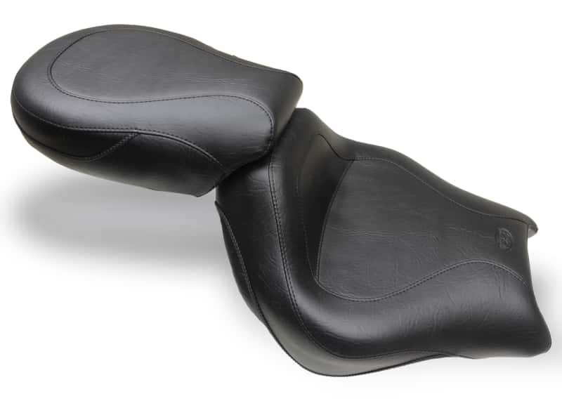 Mustang Motorcycle — Mustang 02-08 Honda VTX1800C Sport Touring 2PC Seat - Black - view 1