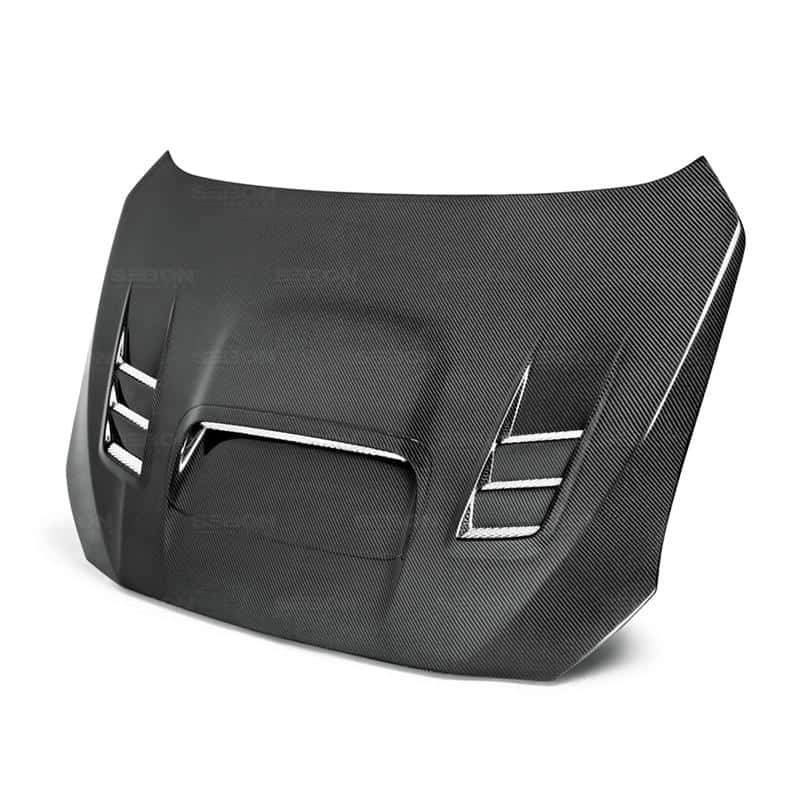 Seibon — Seibon 2015 Subaru Impreza WRX/STI CW Style Carbon Fiber Hood - view 7