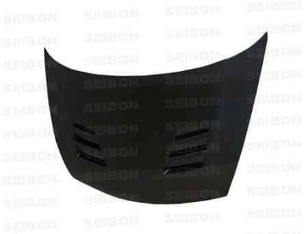 Seibon — Seibon 06-10 Honda Civic 4 Door JDM / Acura CSX (FD1/2/3/5) TS-Style Carbon Fiber Hood - view 3