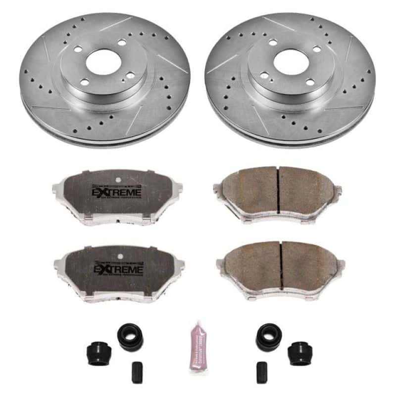 PowerStop — Power Stop 01-05 Mazda Miata Front Z26 Street Warrior Brake Kit - view 1