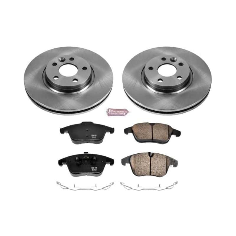 PowerStop — Power Stop 11-14 Volvo S60 Front Autospecialty Brake Kit - view 1