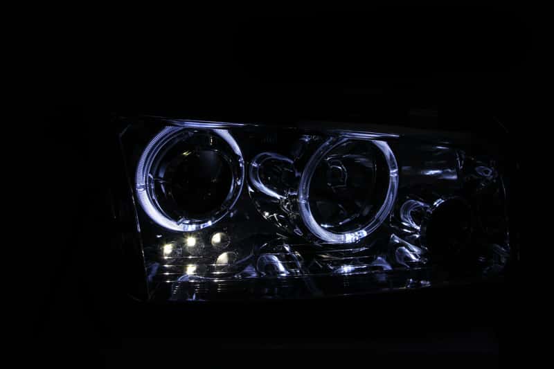 ANZO — ANZO 2006-2010 Dodge Charger Projector Headlights w/ Halo Chrome
Head Light Set
HdLtSet - view 4