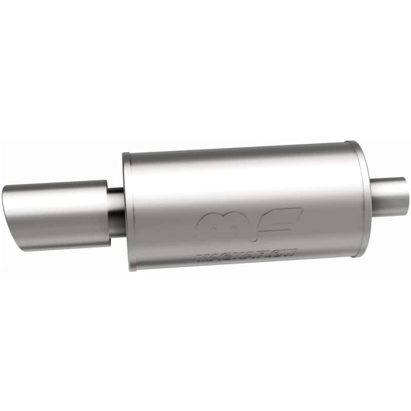 Magnaflow — MagnaFlow Muffler W/Tip Mag SS 14X7X7 2.25/4.
Straight Through - view 32