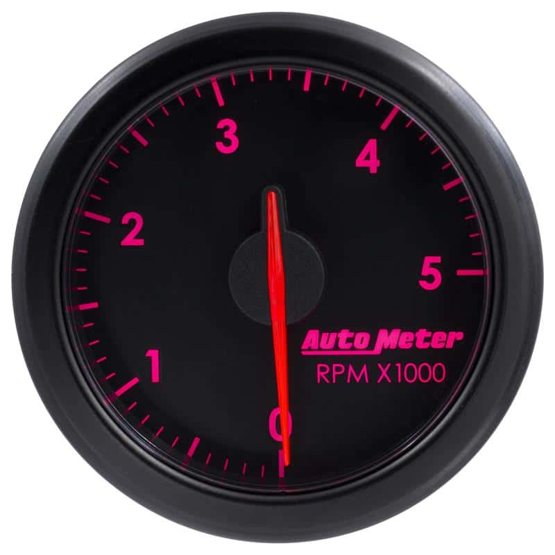 AutoMeter — Autometer Airdrive 2-1/6in Tachometer Gauge 0-5K RPM - Black
GA 2" 5KRPM ARDRV BK - view 7