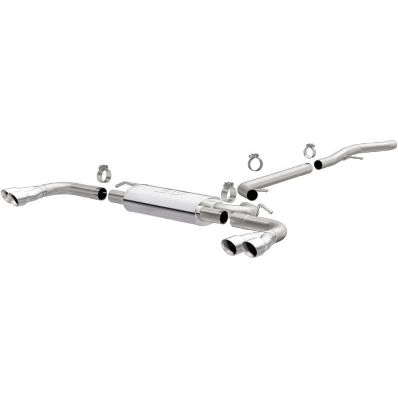 Magnaflow — MagnaFlow 15-17 GMC Terrain V6 3.6L 409SS Cat-Back Exhaust Quad Split Rear with 3in Polished Tips
Cat-Back - view 32