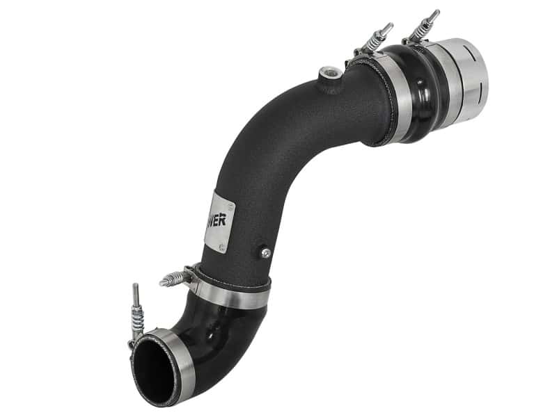 aFe — aFe Bladerunner 3in Intercooler Cold Side Tube for 2017 Ford Diesel Trucks V8-6.7L (td)
Cold Charge Pipe - view 2