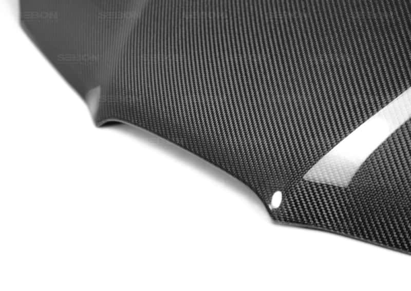 Seibon — Seibon 06-07 Subaru WRX/STi OEM Carbon Fiber Hood - view 18