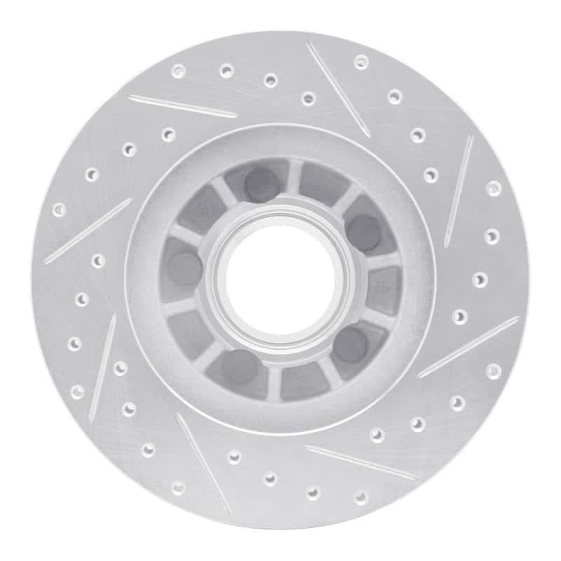 R1 Concepts — R1 95-97 Ford Ranger (USA/Canada) Front Left Drilled & Slotted Silver Brake Rotor
R1 Brake Rotor Drill - view 5