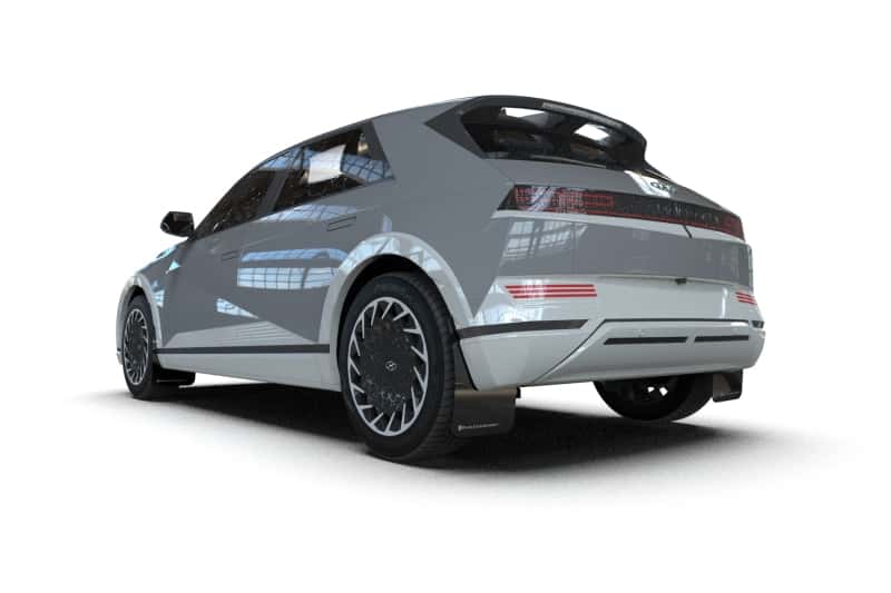 Rally Armor — Rally Armor 25-26 Hyundai Ioniq 5 PE Black UR Mud Flap w/Silver Logo
Mud Flap - view 2