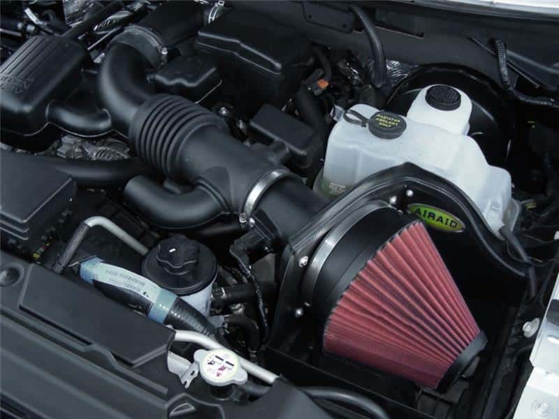 Airaid — Airaid 08-10 Ford F-250/350 5.4L V8/6.8L V10 CAD Intake System w/o Tube (Oiled / Red Media)
Performance Air Inta
Air Intake System - view 4