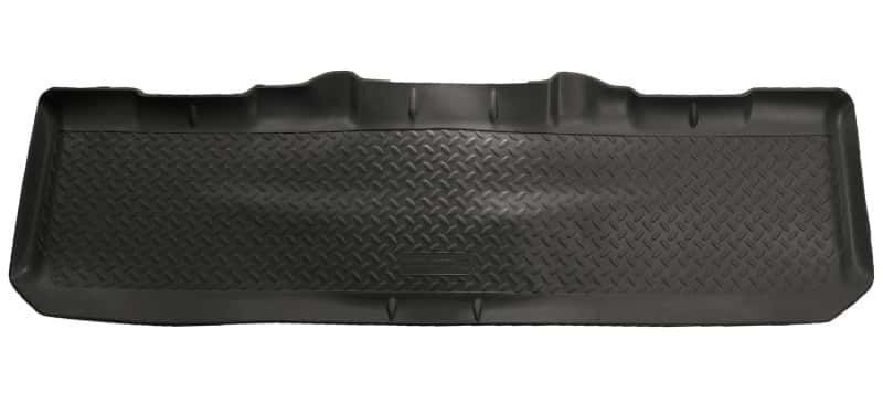 Husky Liners — Husky Liners 99-07 Ford F-250-F-550 Super Duty Crew Cab Classic Style 2nd Row Black Floor Liners - view 1