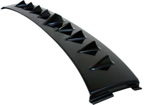 BLOX Racing — BLOX Racing 02-07 Subaru WRX Vortex Generator - ABS Black - view 3