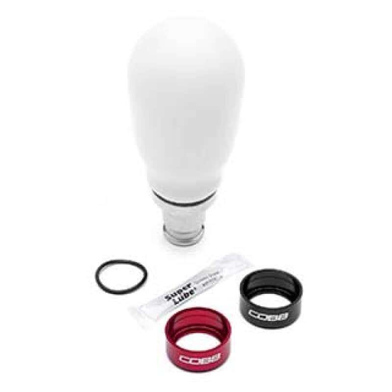 COBB — Cobb 17-21 Honda Civic Type R 6-Speed Tall Weighted Cobb Knob - White - view 1