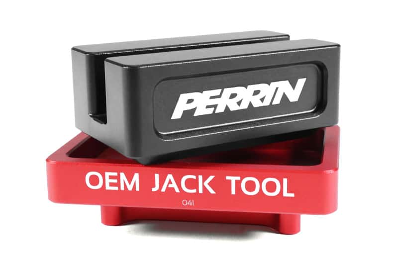 Perrin Performance — PERRIN 93-25 Subaru WRX/STI/Impreza/OBXT/LGT & 13-26 BRZ/GR86/Crosstrek Jack Pad Set (5pc) - Black - view 6