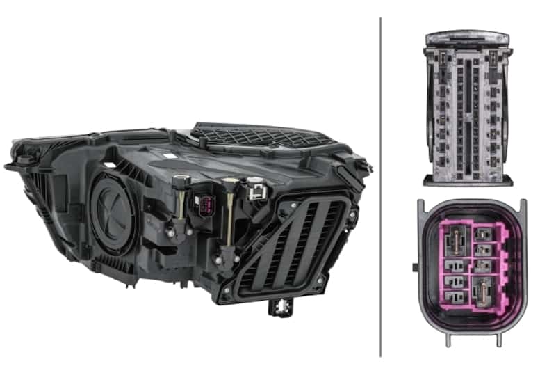 Hella — Hella 2019-2022 Audi Q3 Headlight Assembly - view 2