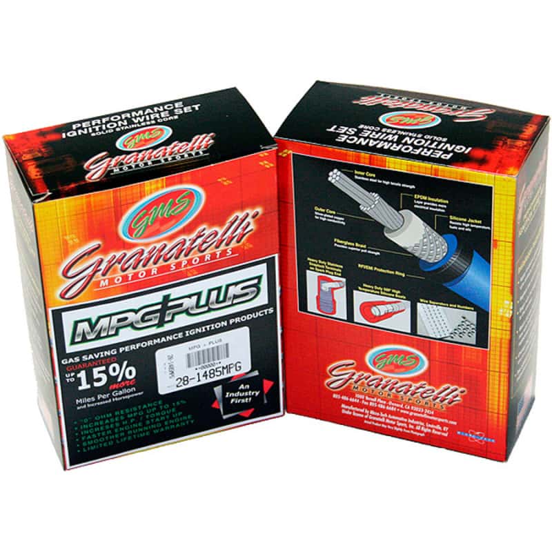 Granatelli Motor Sports — Granatelli 07-11 Jeep Wrangler 6Cyl 3.8L Performance Ignition Wires
Spark Plug Wire - view 1